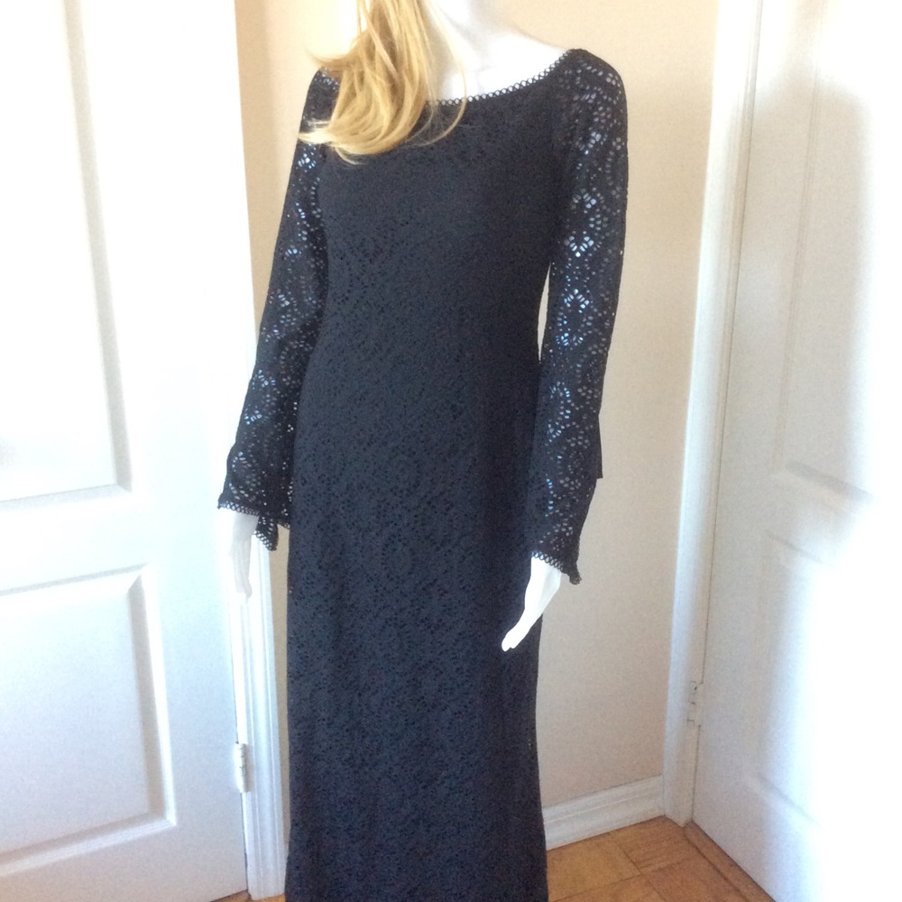 JS Collections lace gown